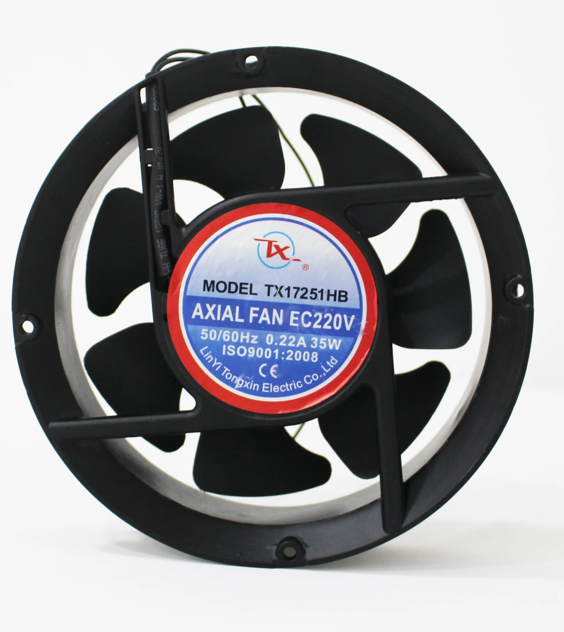 Осевой вентилятор 17251 EC, 110 В, 220 мм, 7 дюймов, шариковый или втулочный подшипник, 172 мм, 17x170x51 мм, вентилятор охлаждения EC