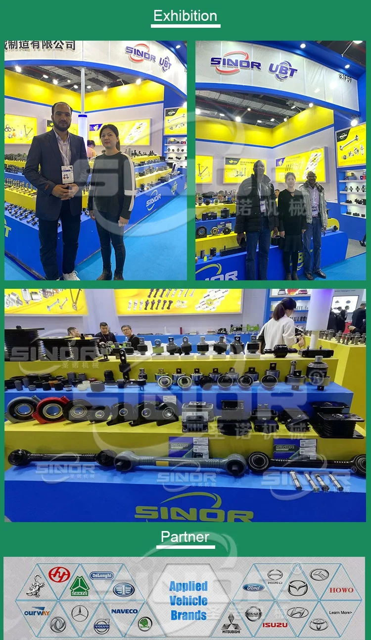 M ercedes B enz  Truck Spare Parts Torsion Axle Rod Rubber Bush  For  Size Oem 108*60*152*21mm