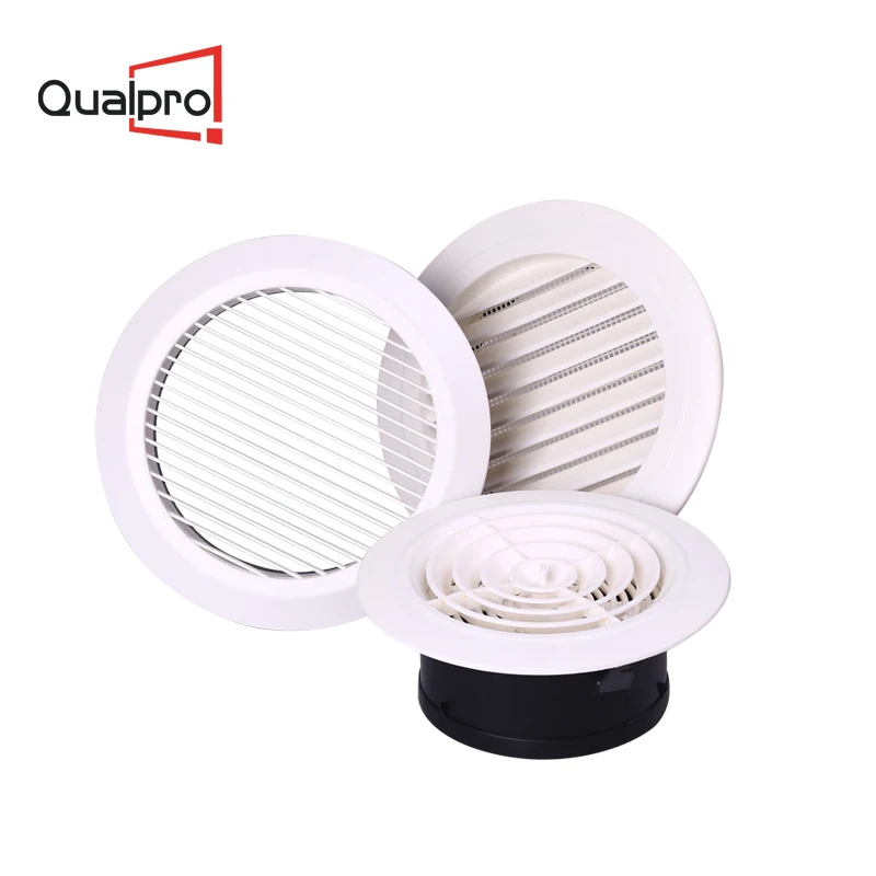 Exhaust Air Round Diffuser/Air Conditioning Parts with Steel Frame RAD