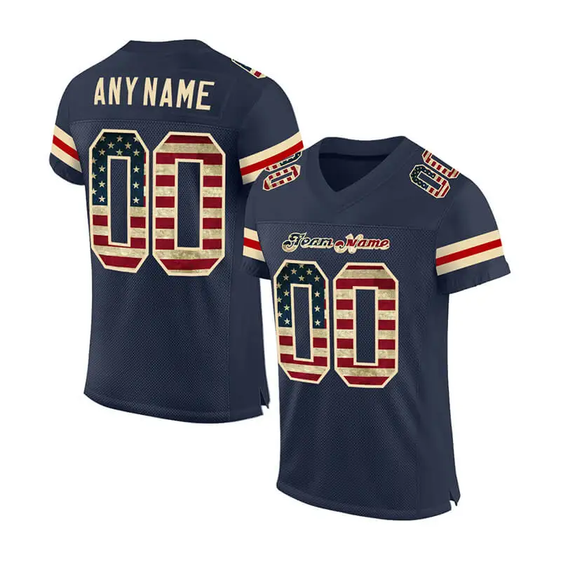 Wholesale plain orange team american football jersey sewing pattern practice shirt for toddler