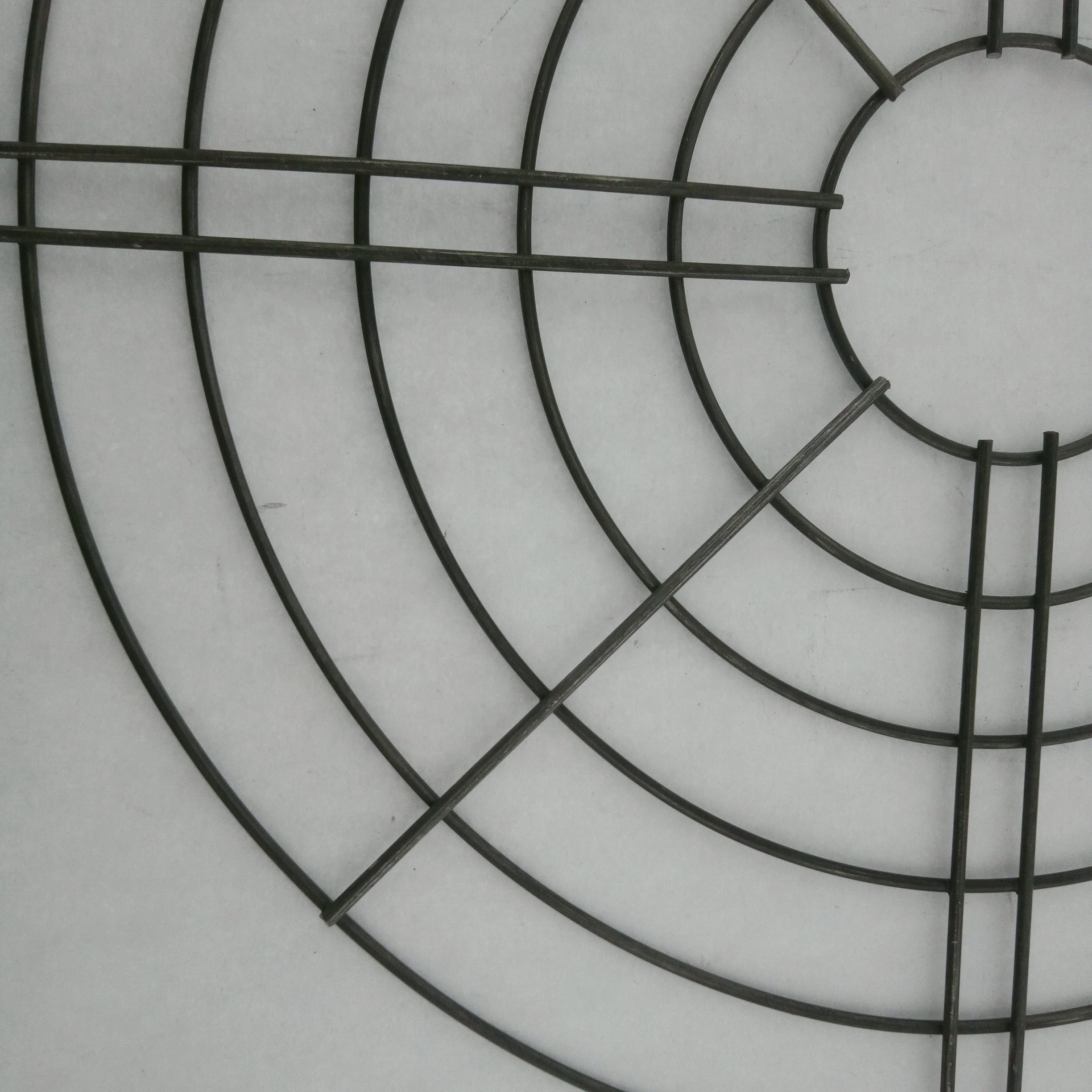 Black circular  30cm fan guard / air conditioner fan cover