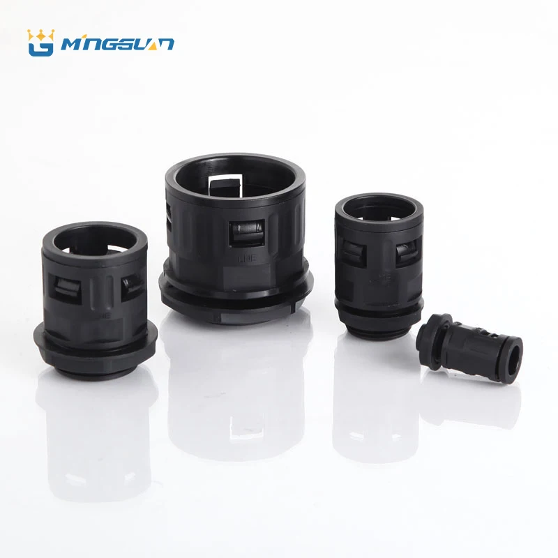 Factory Price, Wholesale, Quick Flexible Corrugated Conduit, Straight Type,Straight Connector, Pipe Fittings, AD15.8