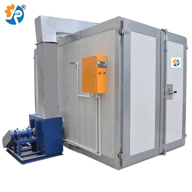 nature gas baking oven room with high temperature in 2 minutes for drying the steel surface after