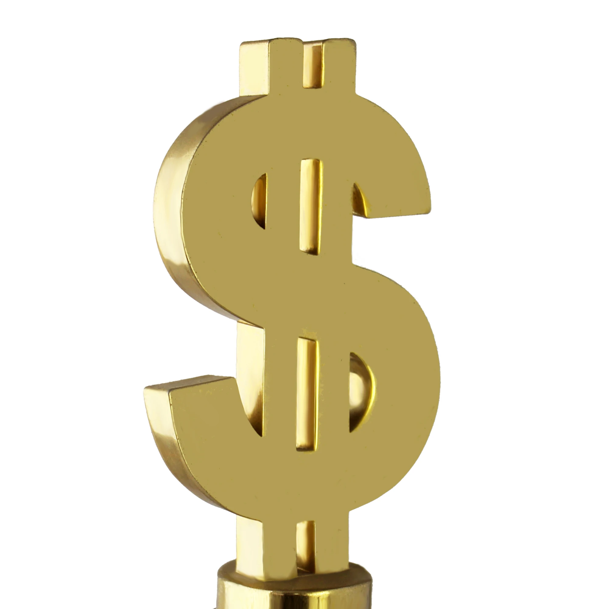 Металлическая награда $ в форме под заказ золотой трофей долларовые предметы валютные Сувенирные Чашки