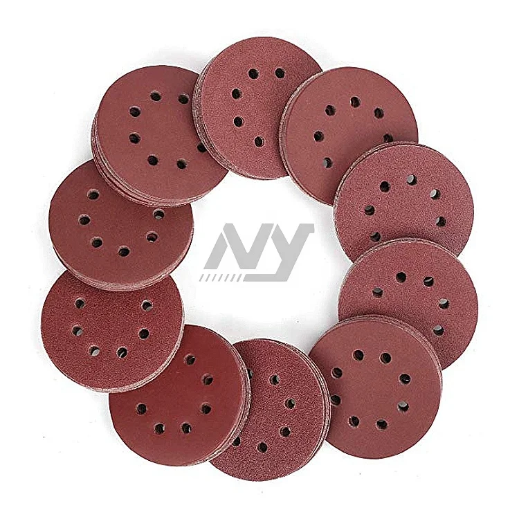
5/6/7 inch 125/150/180 mm sanding discs pads for sanding grinder hook and loop pad quick change grinding abrasive sanding disc 