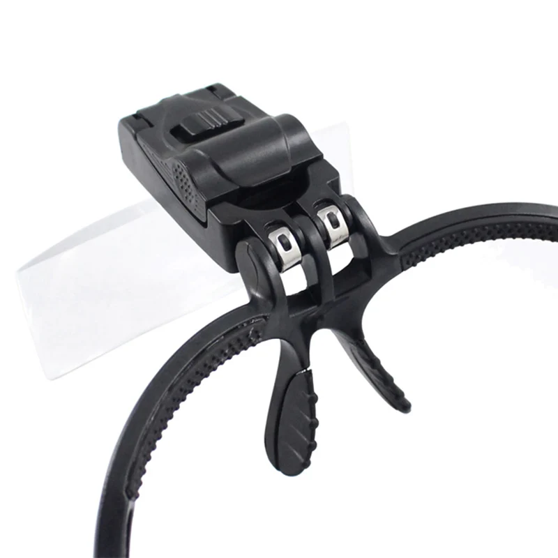 Eyelash Extensions Head Band 5 Different Lenses Magnifying Glass With LED Light