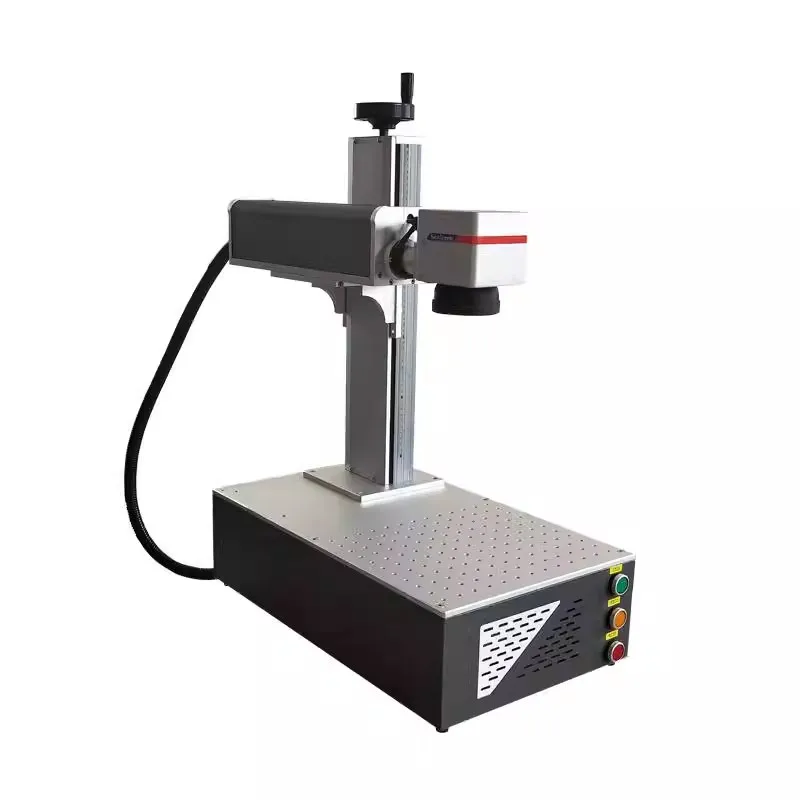 High Precision 20W 30W Mini Portable Fiber Laser Marking Machine Laser Engraving Price For Metal Plastic Pen Gold Silver Jewelry