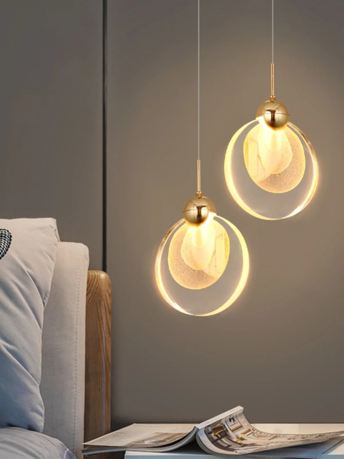 Modern Surface Mounted Bedroom Living Room Home Lighting Round Ceiling Light