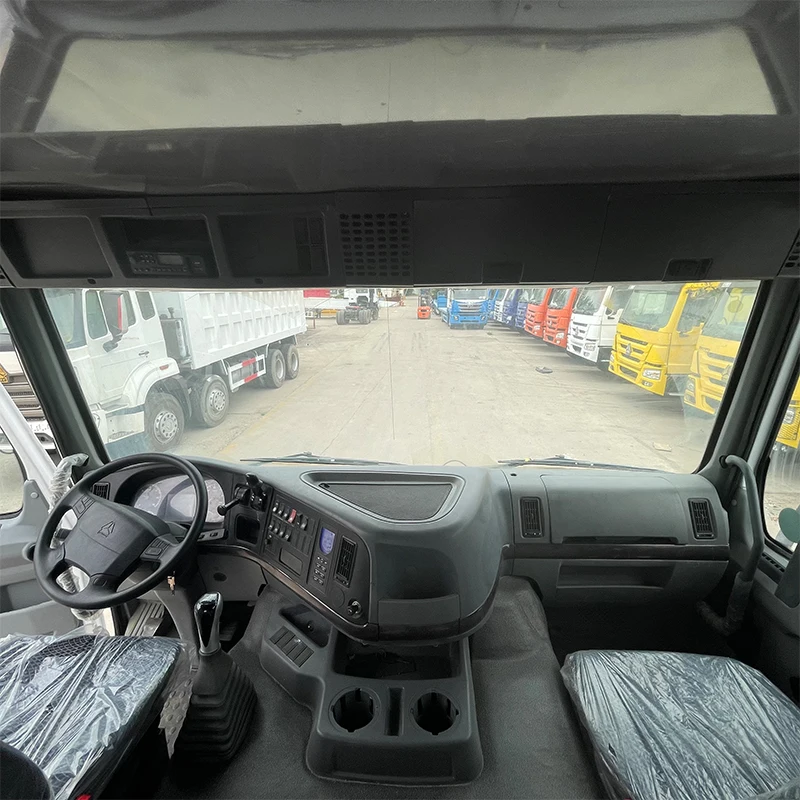original engine and gearbox truck sinotruck howo used 6*4 420hp tractor truck in stock