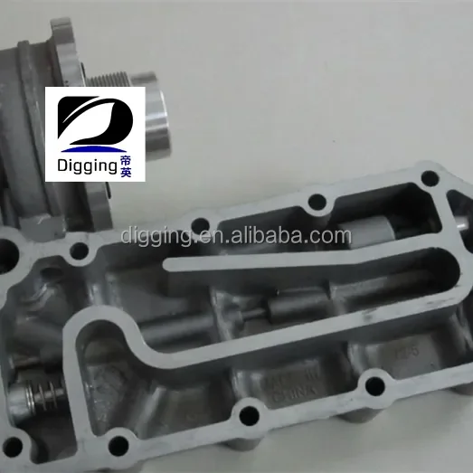 6742-01-2510 6743-51-5200 высокое качество для экскаватора Komatsu S6D114E Крышка масляного радиатора дизельного двигателя 6742012510 6743515200
