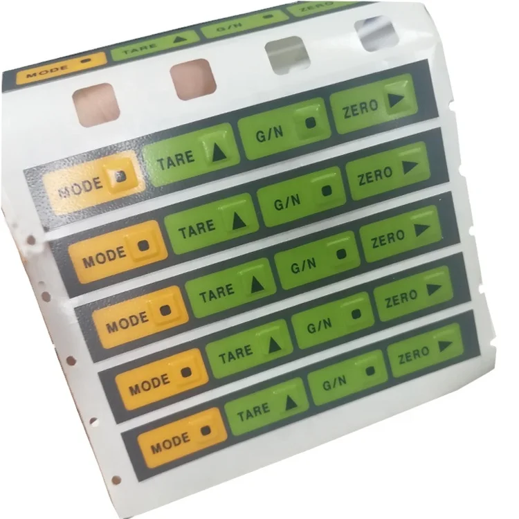 Custom good quality Printing Anti-scratch switch PMMA Plexi control panel acrylic front panel