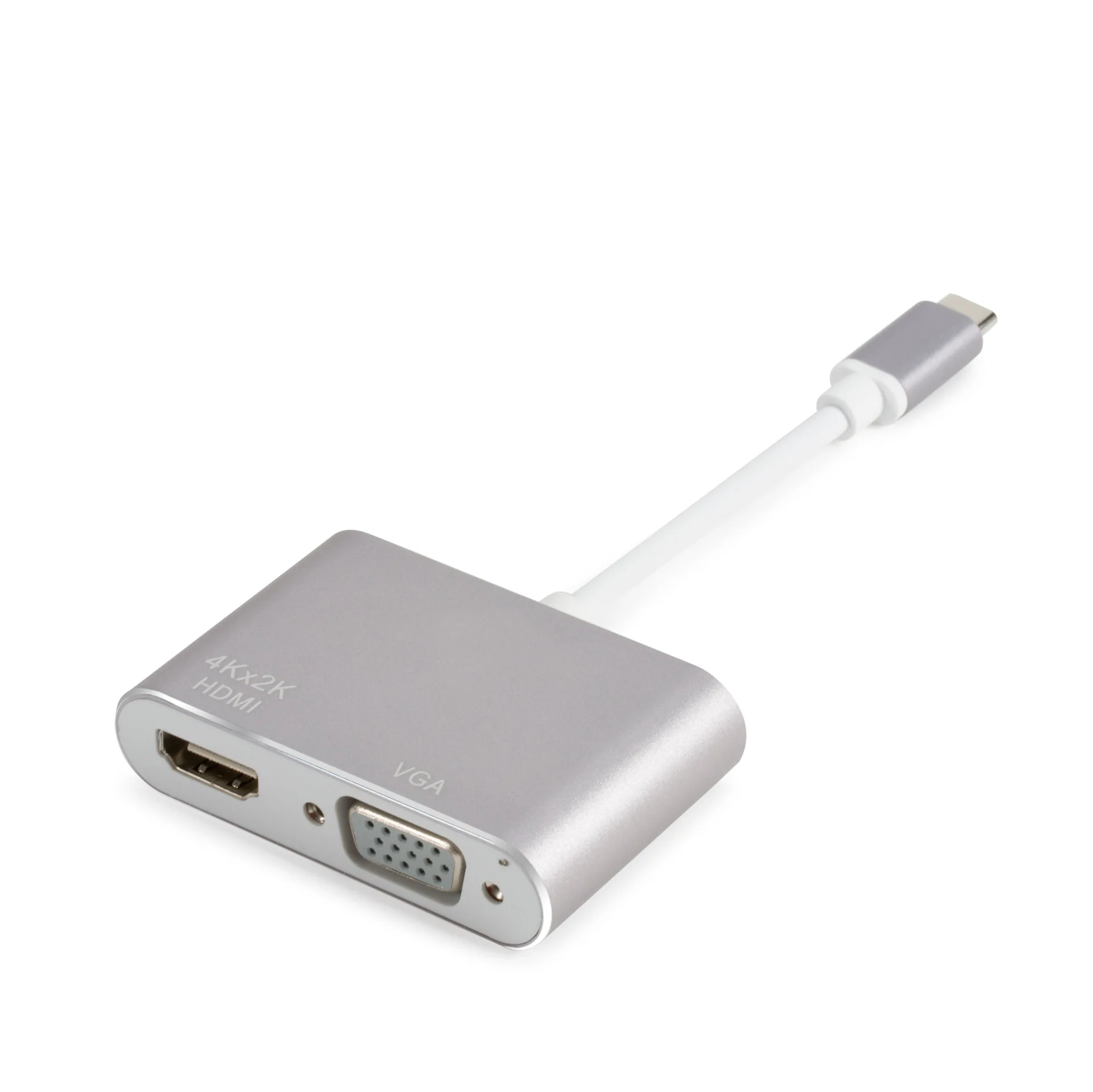 Wholesale USB C to HDMI 4K VGA 1080P Converter Type Adapter for MacBook Pro 2020 Chromebook and Dell