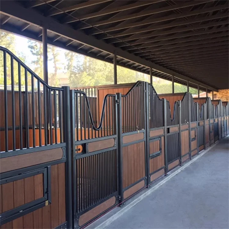 Customization Factory Price Stable Stall Portable Temporary Stables Horse House Bamboo Panels