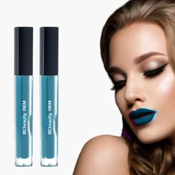 Manufacturer Organic Moisturizing Matte Liquid Smudge-Proof Soft Smooth Durable Blue Mini Capsule Lipstick