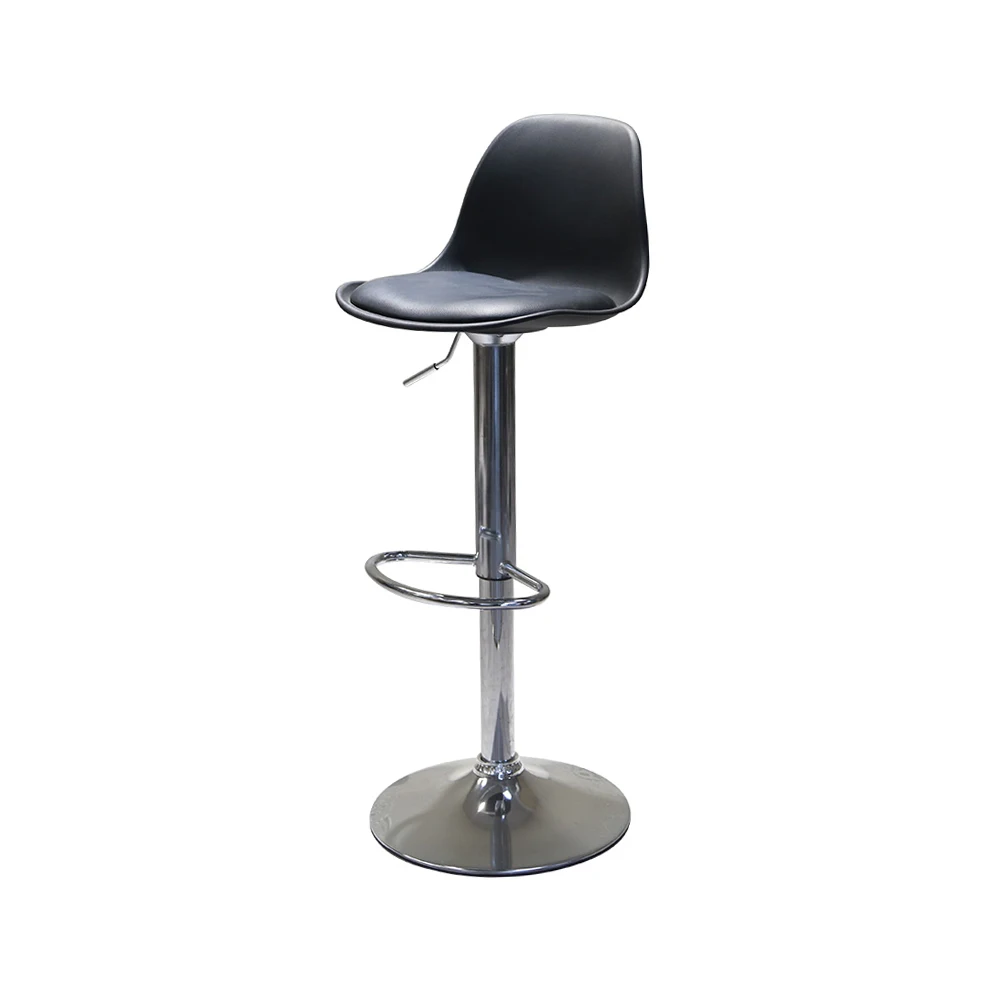 Dining Furniture Plastic Swivel Bar Chairs Front Desk Kitchen Cafe Europe Style High Quality Modern Bar Stools