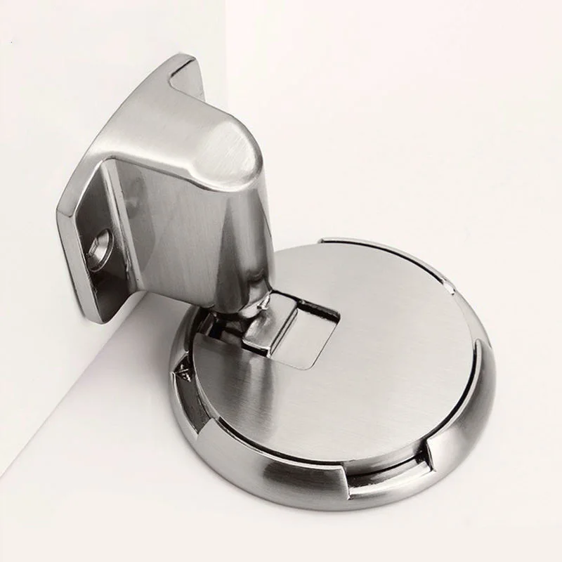 Self Adhesive Portable Heavy Duty Floor Mounted Wooden Door Stopper High Quality Modern Security Antique Brass Door Stop