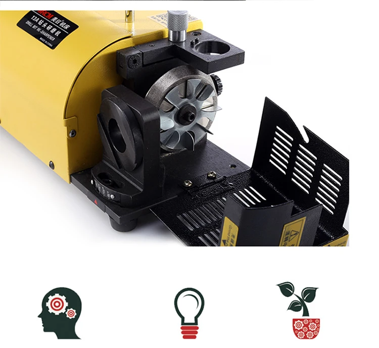 MR-13A Drill Bit Grinder Sharpening Grinding Machine portable Angle drill sharpener 3-13MM Esay to operated