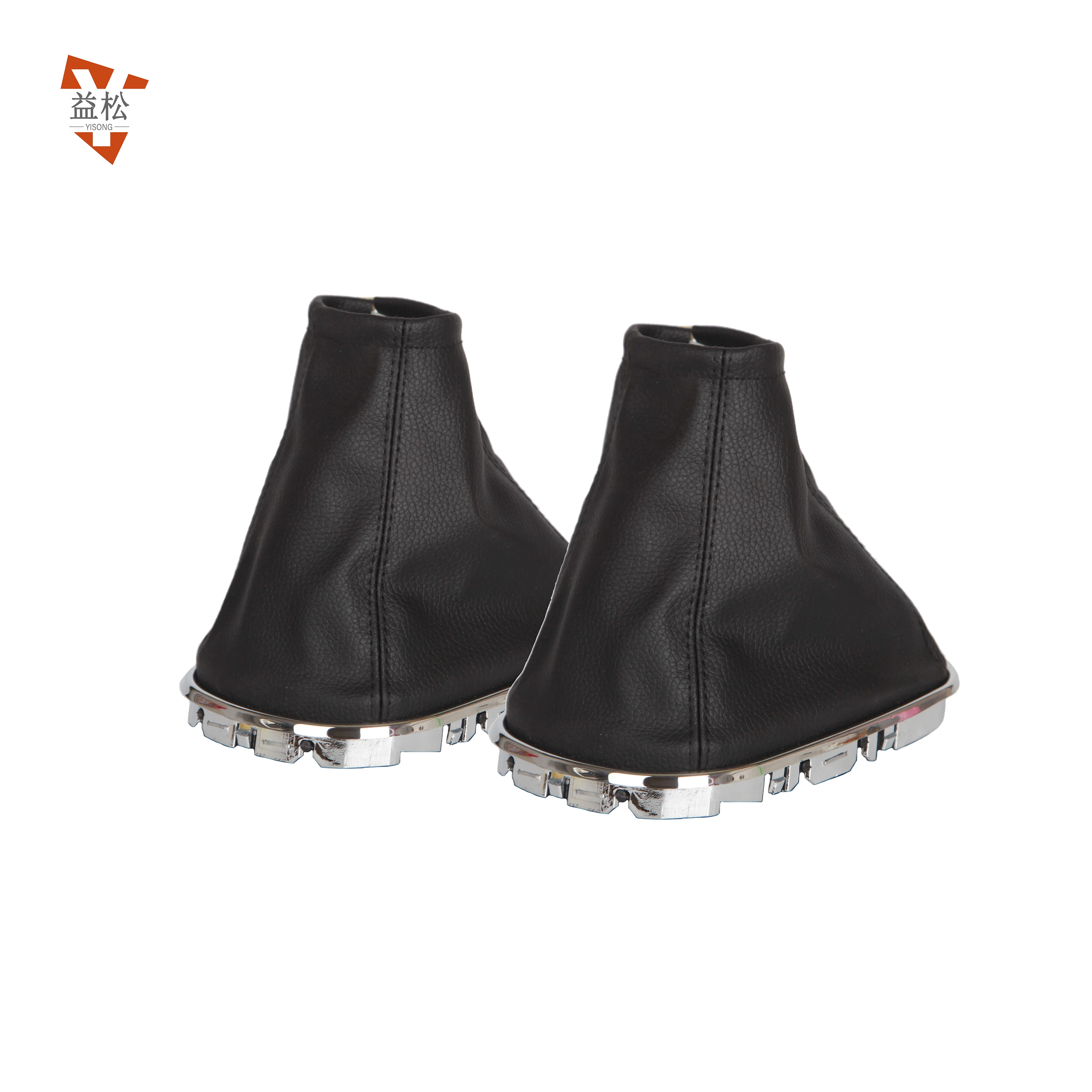 Manufacture auto parts car accessories gear shift leather black car gear shift dust cover fit for Chevrolet Cruze