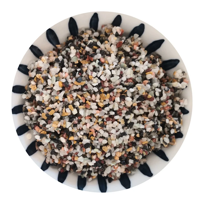 Polished pebble stepping stone in bulk for landscaping