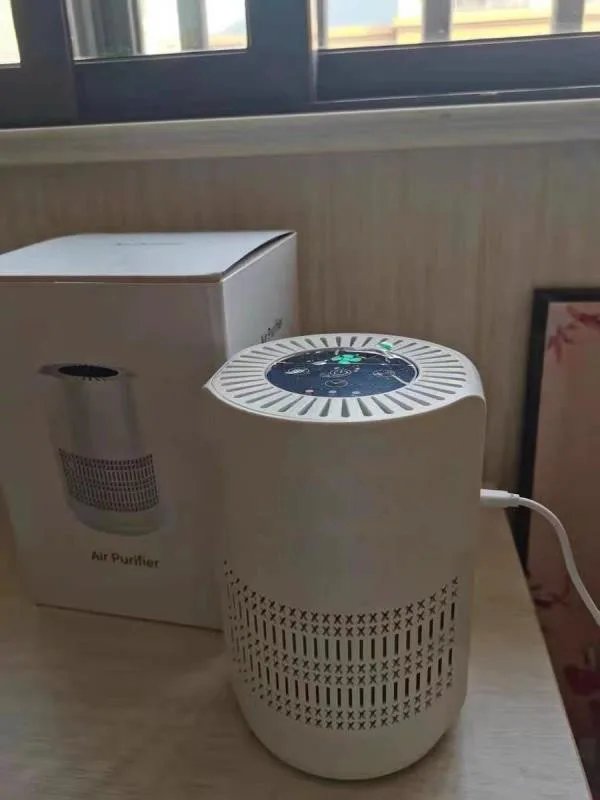 Retail Smart UV Ionizer Car Mini Electric Air Cleaner Humidifier Sterilizer Filter Purifier for Home