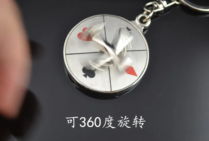 Russian Roulette child gifts fashion lovely zinc alloy metal keychains customized Logo