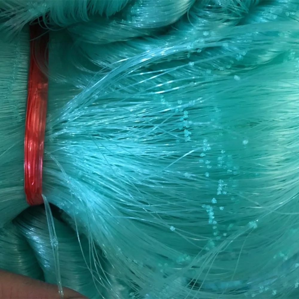 Different sizes of fishing nets which can catch different sizes of fish