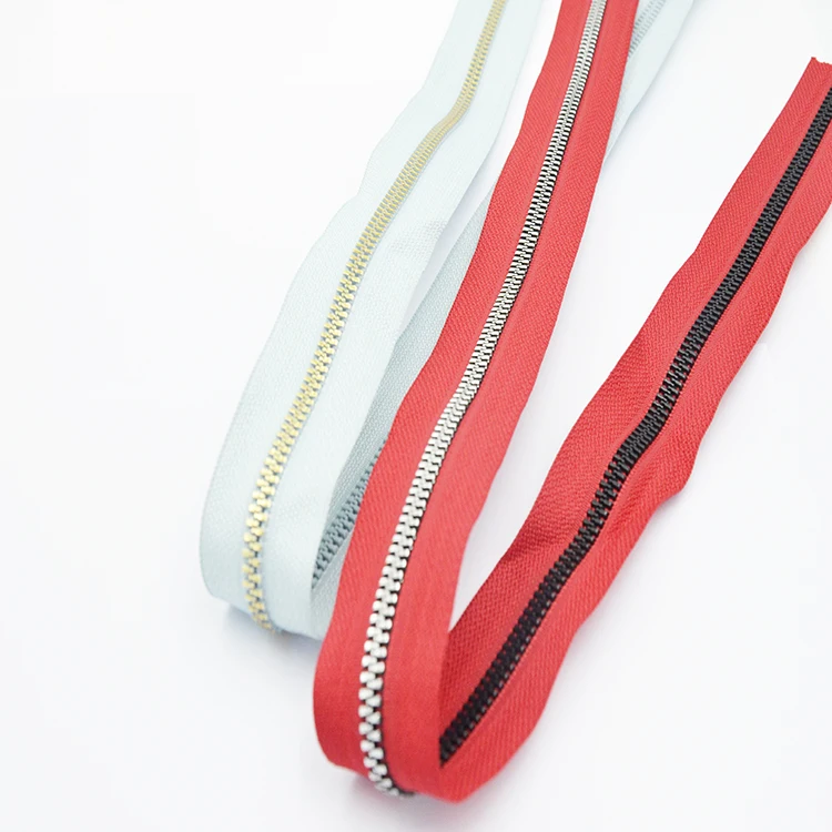 TANAI оптовая продажа Заводская нейлоновая молния на заказ #3 #5 черная катушка рулон длинной цепи