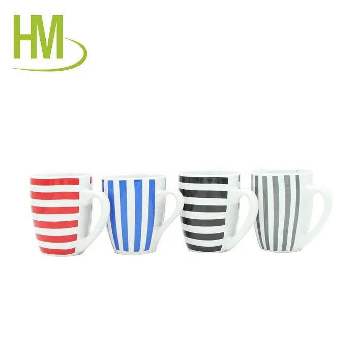 various design promotion cheap hot water porcelain coffee mug with handle  ceramic mug Wholesale