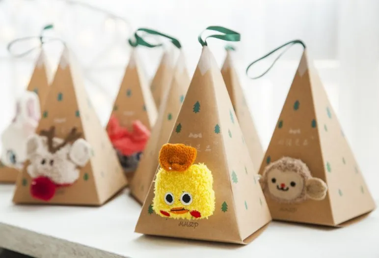 Warm Coral Fleece Socks Christmas Gift Cartoon 3D Socks