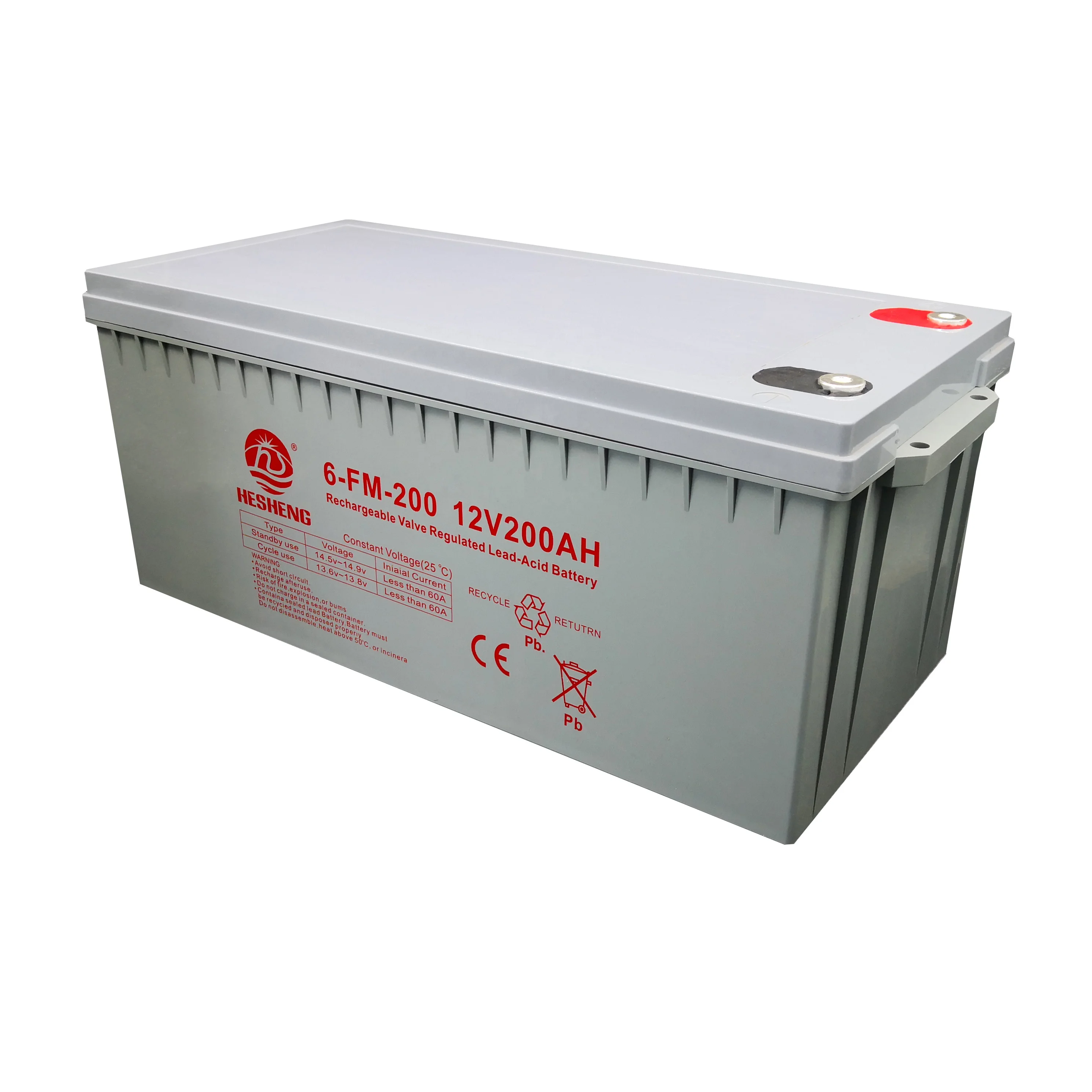 
Lead acid battery 6-FM-200 12V200Ah AGM storage+Batteries Rechargeable Valve Regulated Lead acid battery 