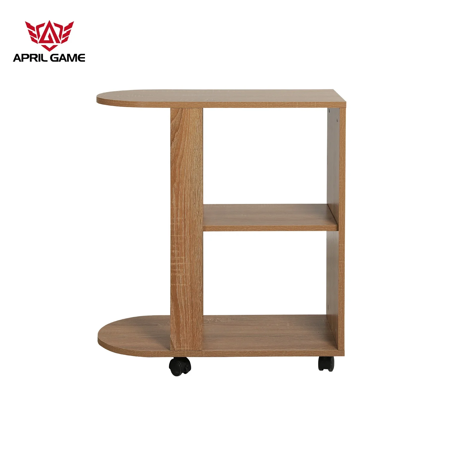 GUYOU GD-35 Modern Office Archive Cabinet Mobile Filing Cabinet Storage Rack Brown