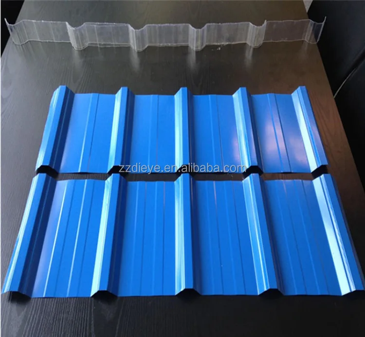 High Paint Steel Color Coated Roof Zinc Coating Galvanized Corrugated Steel Sheet Color Glazed Steel Sheet Roofing/step Tile