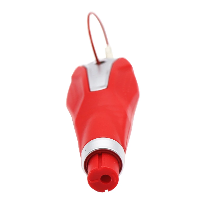 Emergency tools Seat belt cutter red Emergency keychain safety hammer