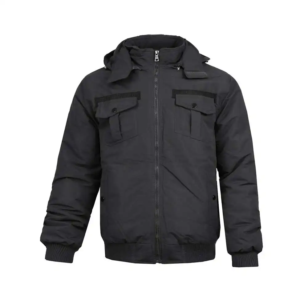 Hot Fashion Casual Design High Quality  Male Outwear Plus Size Winter  Man Jacket