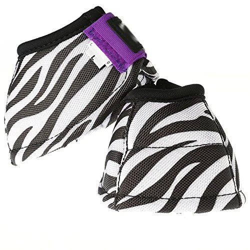 Neoprene material horse bell boots with printing