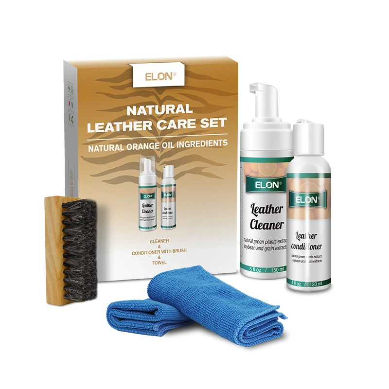 OEM Services Natural Ingredients leather care set leather cleaner and conditioner suitable for all types of leather
