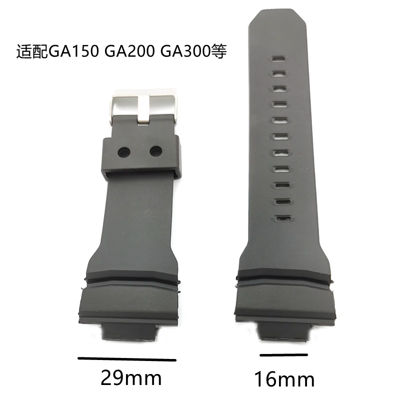 ga 150/200/300 silicone rubber wrist G shock watch band watch strap