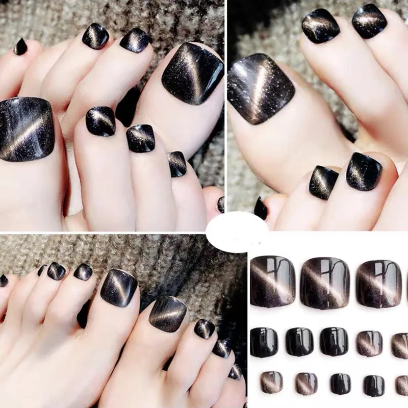 Wearable Toenail Patch New black toenail nail paste