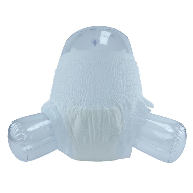 China Factory Wholesale Quality High Absorbent  Printed Unisex Disposable Adult Pants Diaper