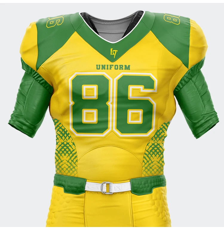 Football American Jersey Custom Made Pro Cut Practice American Football Jersey
