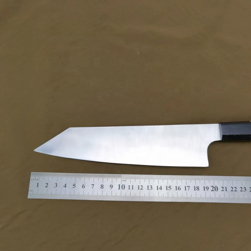 8 Inch Professional Japanese Sushi Knife With Rosewood Handle Chef Santoku Sashimi Salmon Cooking Knife for Kitchen