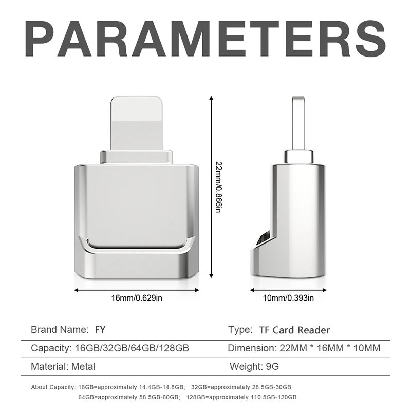 OTG адаптер Mini Micro SD TF кардридер для iOS 14 13 12 и выше система внешний кардридер памяти для iPhone 13 12 11 Pro Max 8