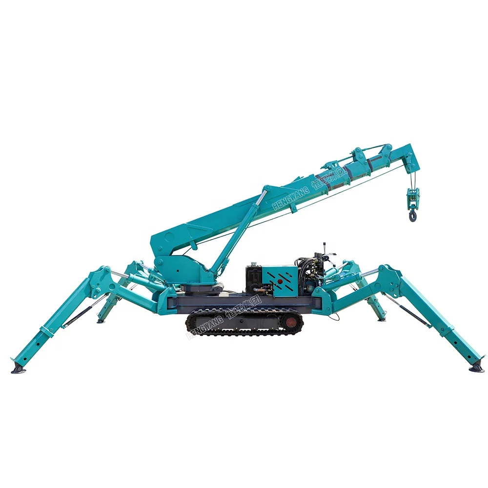 Hengwang HW-SPC3 construction crane Flexible Mini spider crane