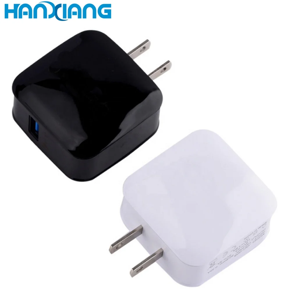 
Latest 2021 Small Electronic Gadgets Phone Charging QC3.0 Fast Single USB Wall Charger for Iphone with Retail Box 