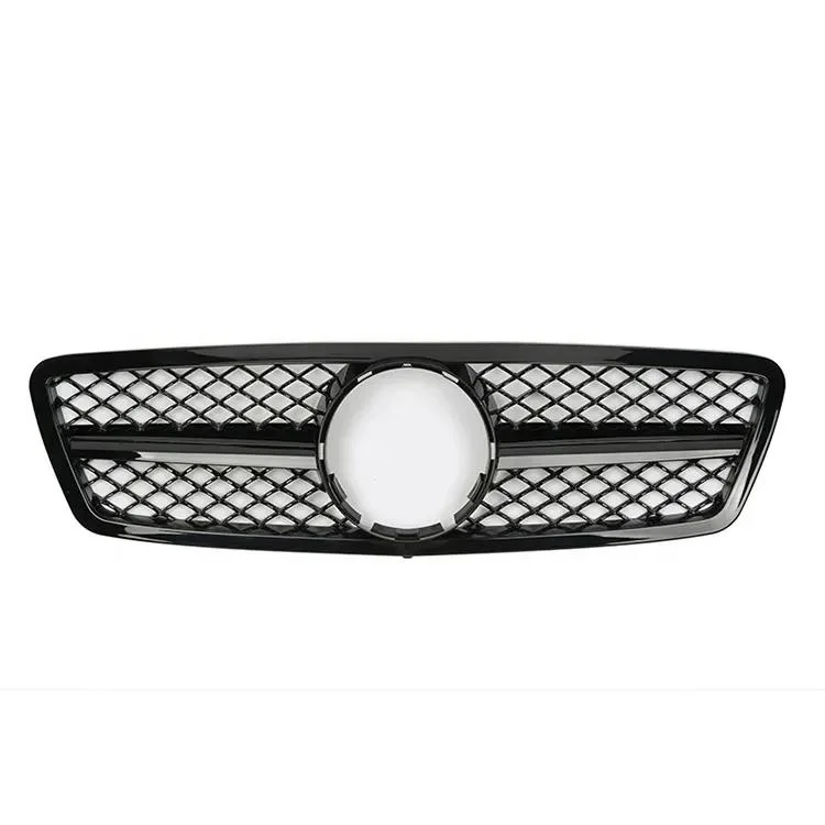 AMG Grille for Mercedes Benz W203 Black /Silver/Chrome /Matte grill for benz C CLASS 2000-2006