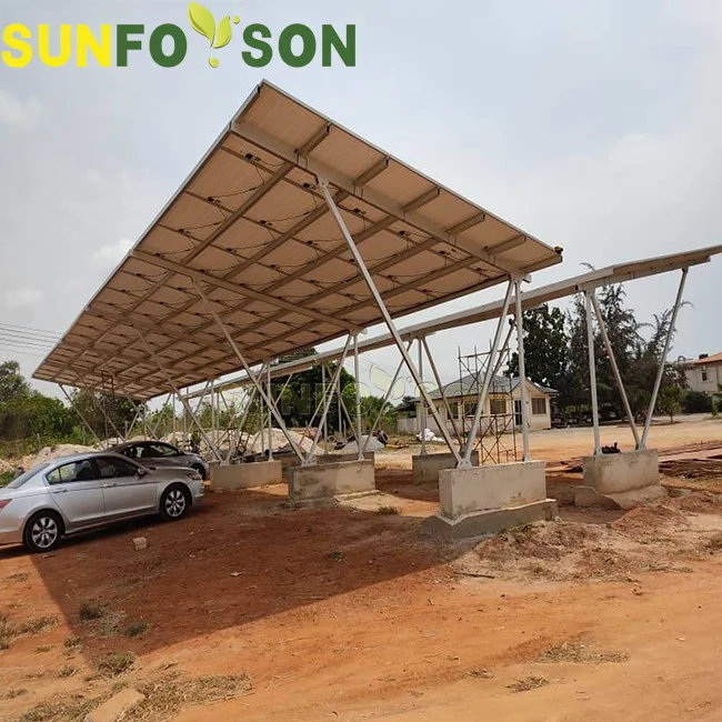 High Quality Solar Car Parking Mounting System Solar Panel Carport Mounting Bracket Structure Solar Carport System
