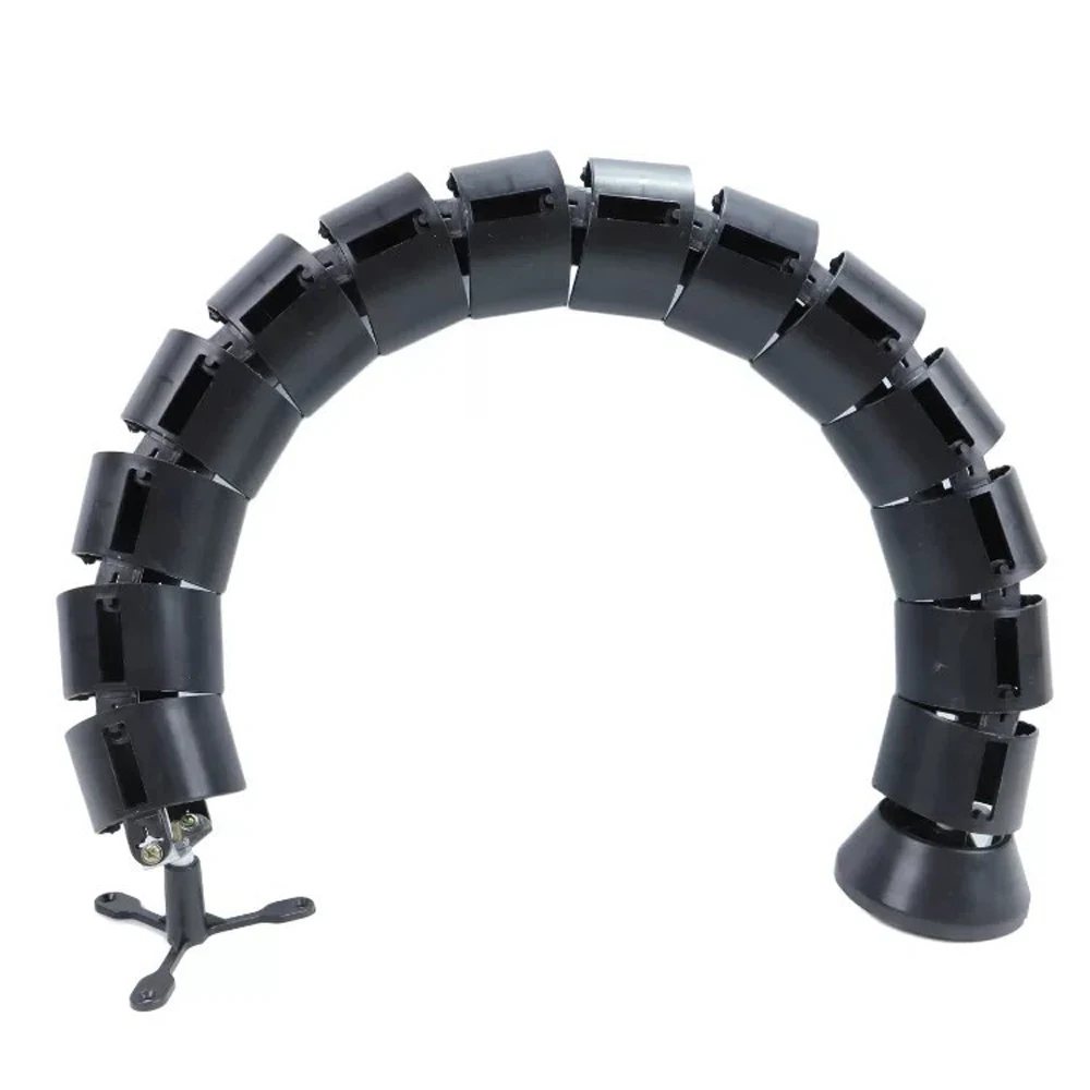 Desk Clamp Spine Cable Raceway Cord Organizer  Oval Spine Wire Manager