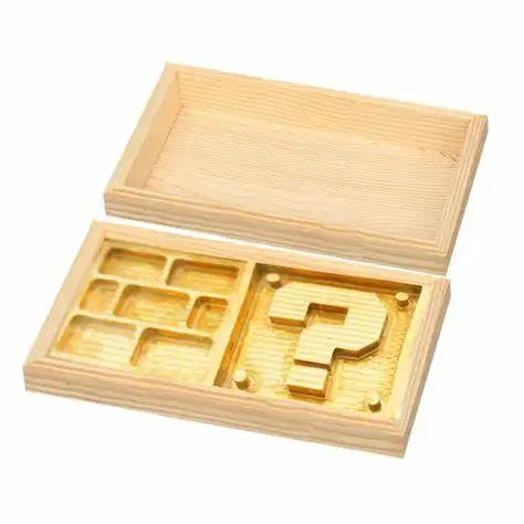 Drink Whiskey Ice Mold Metal Ice Cube Molds for Cocktails Golden Large Ice Cube Tray Molds Stamp