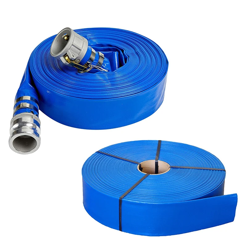 Plastic High Pressure Hose 50Mm Price Farm Watering Hose Pipe Flexible Pvc Lay Flat Hose Pipe