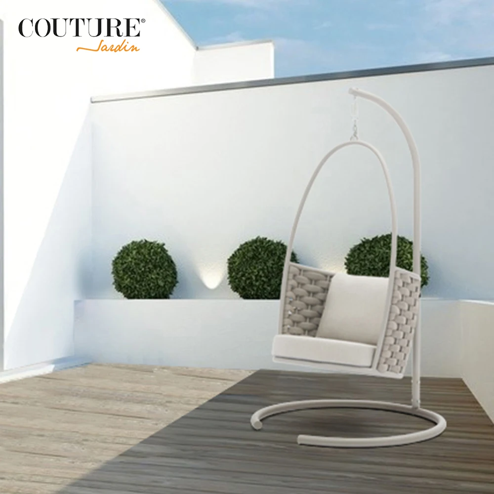 Couture Loop high quality swing chair outdoor and indoor furniture patio hanging chair garden sets